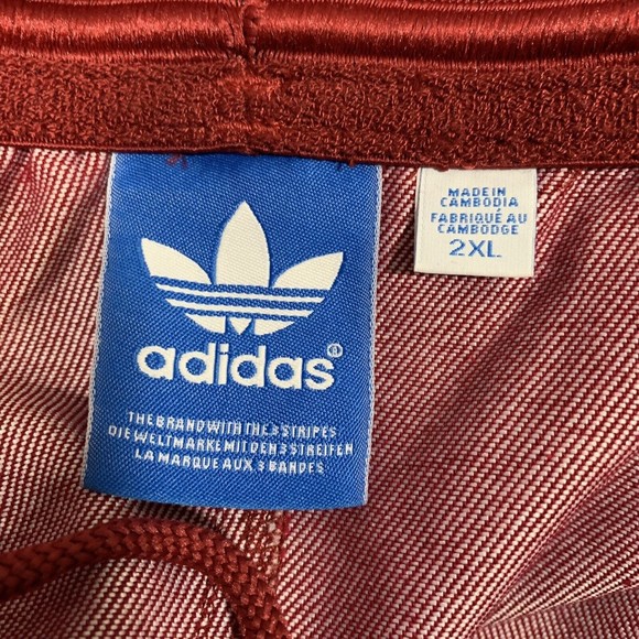 Adidas ORIGINALS DENIM Track Pant STREETWISE Sweat firebird Mens Size 2XL EUC - Picture 7 of 8